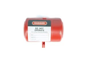 SAFECORE cylindrical electrical plug lockout for 20 mm cable entry