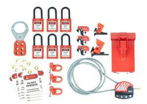 SAFECORE electrical isolation package for breaker and panel lockout tagout procedures