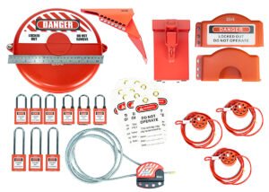 SAFECORE mechanical isolation package for valve and process lockout tagout procedures